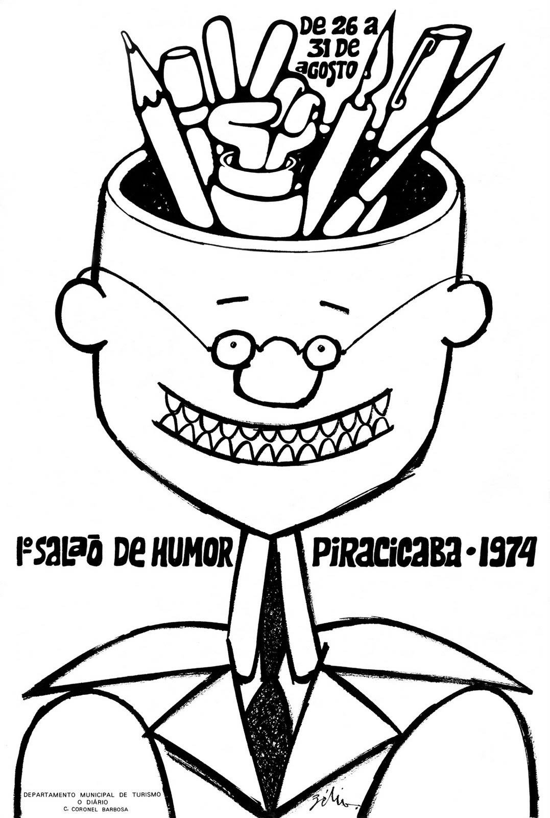 1974 – 1º Salão Internacional de Humor de Piracicaba